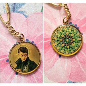 Saint Gabriel Medal Religious Key Chain †††